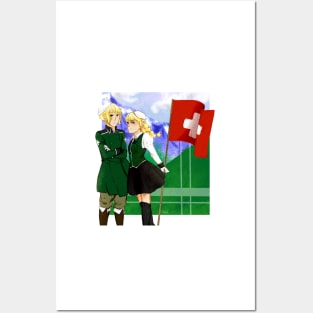 APH Switzerland and Nyo Switzerland Posters and Art